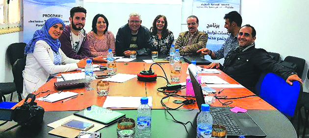 ‫جمعية الحمامة البيضاء تطلق برنامج الارتقاء بأداء آليات الديمقراطية التشاركية بجماعات ترابية بالشمال‬