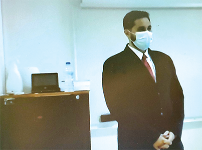 نزار كنوني يناقش بنجاح  أطروحة دكتوراه في العلوم  بالمعهد العالي البوليتقني بتولوز.