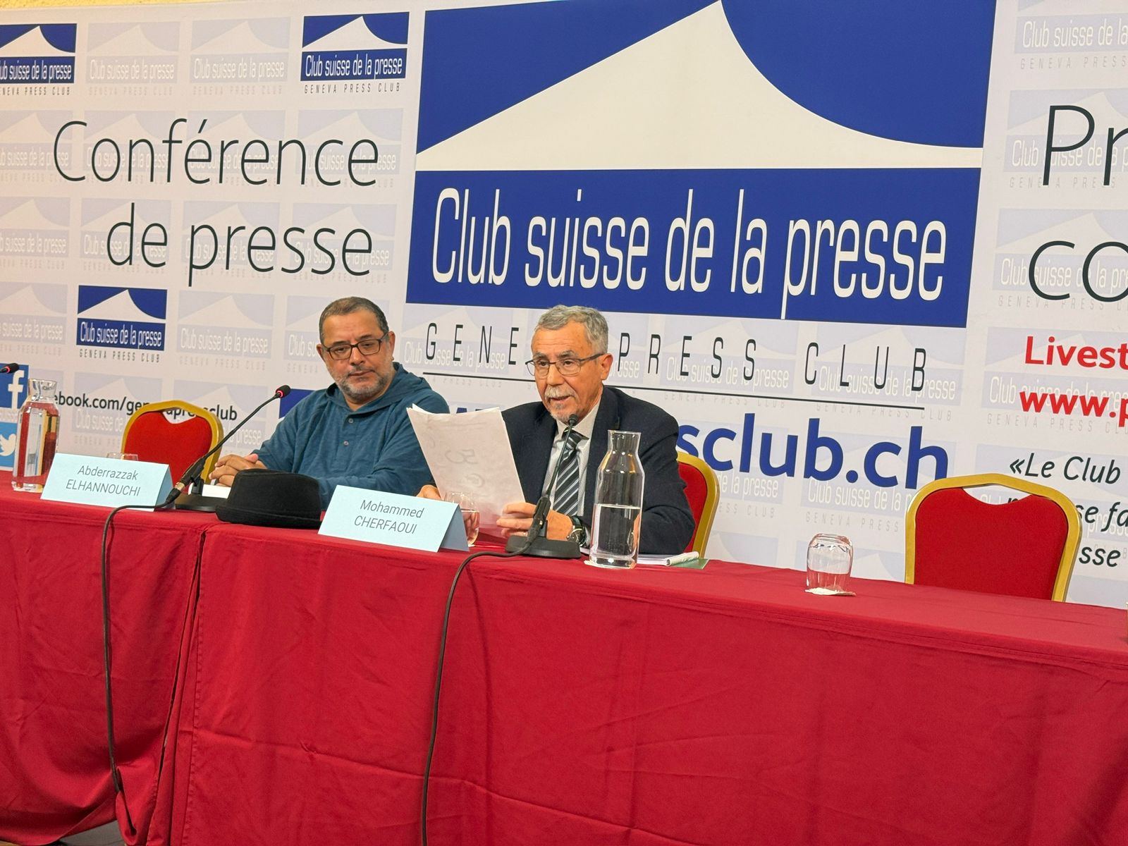 ندوة صحافية بجنيف بعد مرور 50 سنة على طرد المغاربة من الجزائر في 1975