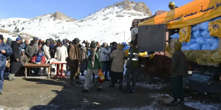 مواد غذائية وأغطية.. حملة تضامن لمواجهة البرد القارس