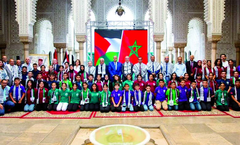 مرحبا بأطفال القدس في طنجة..